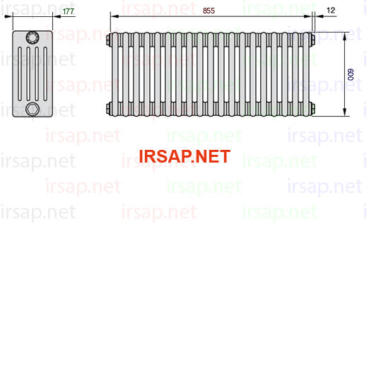 Радиатор IRSAP Tesi 50600/19 T22 CL 01